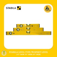 STABILA Level Type 70 Spirit Level ( 12" / 30CM | 16" / 40CM | 24" / 60CM )