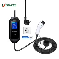 China car home ev charger portable 10a 16a GB/T with Schuko 5m cable