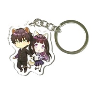Oreki & Chitanda - Hyouka High Quality Anime Acrylic Keychain