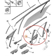 Window Regulator For Peugeot 208 3 Door - Original