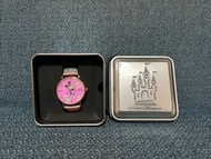 [全新] Disney 迪士尼 - 米奇老鼠粉紅色真皮錶帶手錶 Mickey Mouse Genuine Leather Pink Watch