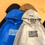 American Style 600g Heavy Sweatshirt Men's Fleece Lining baby baby Fleece Hoodie oversize Street Wea