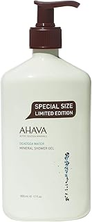 AHAVA Dead Sea Water Mineral Shower Gel – Gentle Daily Cleanser with Osmoter™ | Hydrating, Refreshin