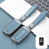 MOOGU Honda Civic FB 1.8 9Gen 2012-2016 & Accord FLIP KEY Remote Car Key Metal + Cow Leather Protect