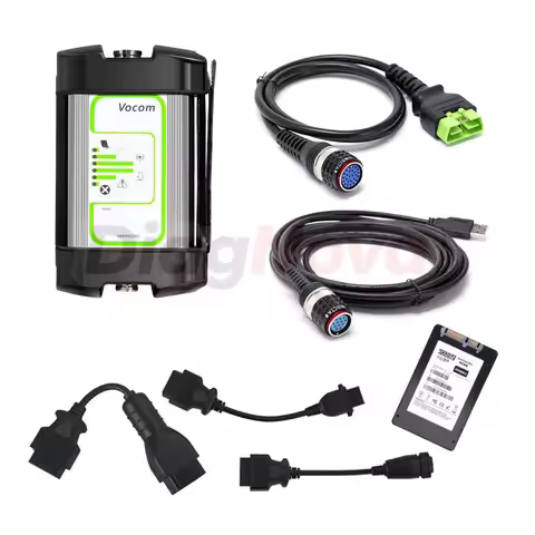 Full Set Tech Tool PTT2.8.241 PTT2.8.150 Vocom 88890300 Heavy Truck Diagnostic Tool for Volvo MACK U
