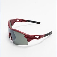 Taiwan 70016 RED DOUBLE SHIELD Anti-UV Sunglasses, Sunglasses
