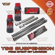 XMAX/NVX/AEROX YSS SUSPENSION FORK SPORT KIT LOWERED