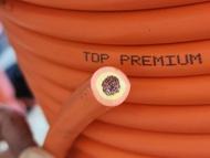 สายเชื่อมไฟฟ้า 16 sq.mm. รุ่นทองแดงเต็ม ยี่ห้อ TDP PREMIUM CABLE (เมตรละ 110บาท)