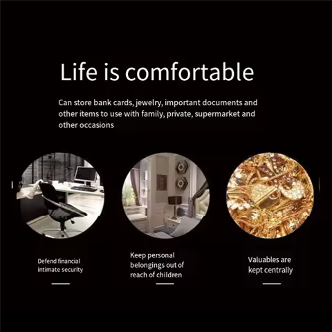 -ABGY Digital Safe Box Safety Cash Safe Electronic Cabinet Safes Cash Box Wall Safe Money Box Wall M