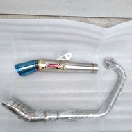 Daeng Sai4 Conical Open Pipe For tmx 155 Euro tmx/rusi/tc 125 DL 150 Raider Carb/Fi 150 Rs 150 inlet 51mm