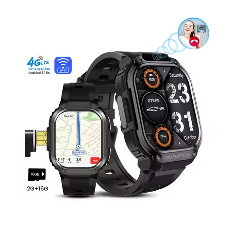 # Android 4G GPS Sim Card Amoled For V21 SmartWatch Video Call Fashion Camera AI S8 S9 Dual Ultra Sm