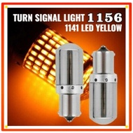 High Quality Turn Signal Lamp Light 1156 1141 144 SMD LED Amber Yellow Bulb Super Bright One Pair La