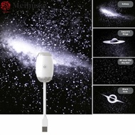 MEIHUAA Galaxy Projector, Adjustable Focus 5V1A LED Starry Sky Lamp,  USB Powered Atmosphere Light 3