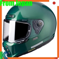 HJC V10 Full Face Helmet with Ventilation for Motorcycles - Classic Design, Removable Interior, Mult