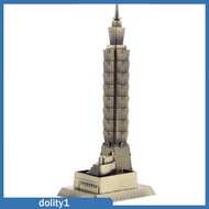 [Dolity1] Taipei 101 Tower Building Architecture Model Furnishing Articles Table Dcor