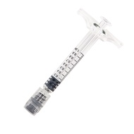 💖【New Production】 1ml Long disposable CBD น้ำมันแก้ว syringes luer ล็อคเข็มฉีดยาสำหรับคลินิกเครื่องสำอาง