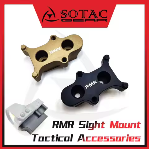 SOTAC GEAR RMR SRO Red Dot Sight Mount Adapter for Hunting Tactical Scope RMR Mounting Base Accessor