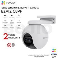 EZVIZ C8PF Dual-Lens Weatherproof Outdoor Pan & Tilt Wi-Fi Camera BOJIO CCTV Security Cameras