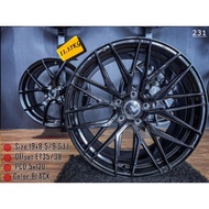 HR687 19X8.5/9.5 ET35/38 5X120 BLACK