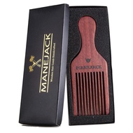 Beard Pick for Men- Wooden Comb Afro Hair Lift Combs