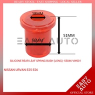 NISSAN URVAN E25 E26 - 55046-VW001 SILICONE REAR LEAF SPRING BUSH (LONG) ( EASY AUTO )