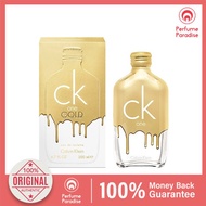 Calvin Klein cK One Gold EDT Unisex 200ml [My Perfume Paradise]