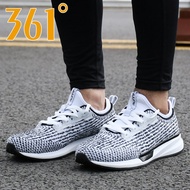 รองเท้าวิ่งผู้ชาย 361 Degree ระบายอากาศได้ดี น้ำหนักเบา รองเท้าวิ่งแบบลำลอง รองเท้ากีฬา รองเท้าผ้าใบ