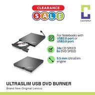 [Used] 100% Tested Lenovo / HP external USB DVDRW DVD CD Burner Reader Optical Drives CD Reader