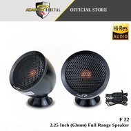 Adams Digital 2.25 Inch Full Range Speaker 120W Hi-Res F 22 Empire Series