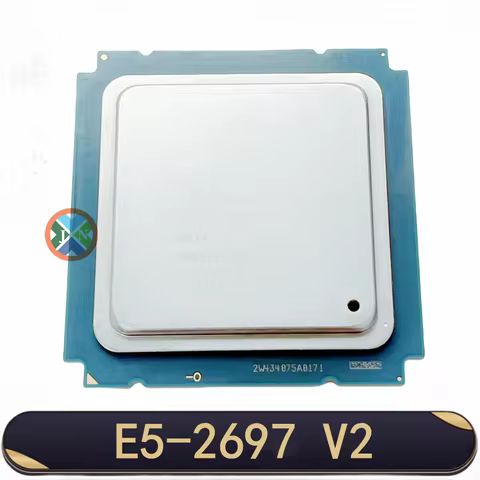 xeon e5 2697 v2 2.7GHz 30M QPI 8GT/s LGA 2011 SR19H C2 E5-2697 v2 CPU Processor 100% normal work LGA