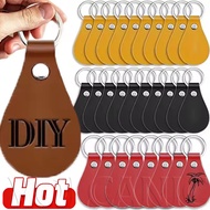 [Fast Shipping]2-5pcs Durable, Lightweigh, Fashion Leather Keychain - Key Fob Blanks Personalized Le