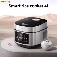 Joyoung Smart Rice Cooker 4L Household Stainless Steel Liner Electric Cooker 40N8 Uncoated Multifunctional electric cooking pot 4 Liters Large Capacity Low Sugar Rice Gift Multifunction cooking pot