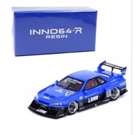 Inno64 Resin Nissan Skyline LBWK ER34 Super Silhouette Blue Inno 64