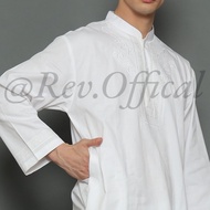 Dijual Baju Koko Setelan Pakistan Putih Premium Pria Berkualitas