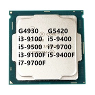 G4930 G5420 i3-9100 i3-9100F i5-9400 i5-9400F i5-9500 i7-9700 i7-9700F Desktop CPU Processor LGA1151