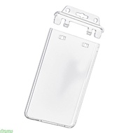 dusur Clear Card Case Waterproof Credit Card Protector ID Badge Holders Card Holders