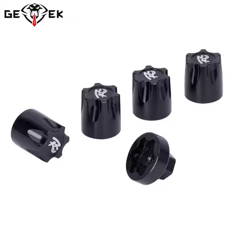 4pcs Metal Wheel Rim Center Cap Dust Cap M4 Nut for 1/10 RC Crawler Car Axial SCX10 D90 TRX4 TF2 CC0