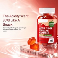 【Everyday Vitality】ACV Gummies with Folate & B-Complex Apple Cider Vinegar Gummies/Apple Cider Vineg