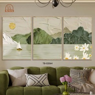 Bộ 3 Tranh Treo Tường  Nhiều Mẫu Mã Hiện Đại Trang Trí Phòng Khách Phòng Ngủ Nail Mi Spa - Behome De