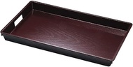 J-kitchens Obon Non-Slip Tray, A), 2-foot Woodgrain, Wakitake Bon Shincho SL Bin, Size 23.7 x 15.4 x