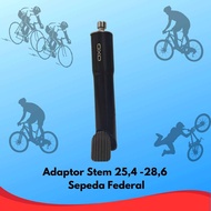 Adaptor Stem 25.4 Sambungan tiang Stang Sepeda Federal Panjang 14 cm