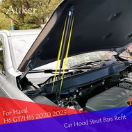 For Haval H6 GT/H6S 2022 2023 Car-Styling Refit Bonnet Hood Gas Shock Lift Strut Bars Support Rod Ac