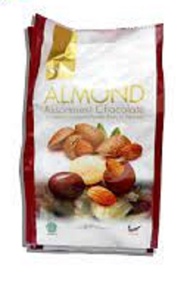 COKELAT TYL ALMOND ASSORTED CHOCOLATE 250GR
