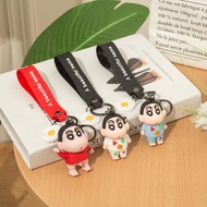 Creative and Lovely Crayon Shinchan PVC Soft Rubber Key Chain
