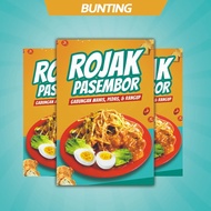 Banner Bunting Roti John Sedap Murah Bazaar Ramadhan Pasar Malam