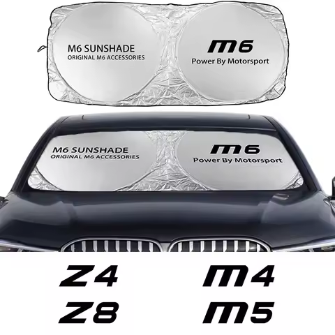 Car Windshield Sun Shade Cover Anti UV Reflector Accessories For BMW Z4 E85 E89 G29 M6 M1 35i 40i M2