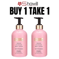 Shawill Sakura Niacinamide Body Lotion Care Set Whitens Moisturize Lotion Sunscreen