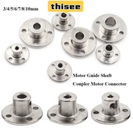 THISEE R11 Rigid Flange  3/4/5/6/7/8/10mm Power Transmission Parts DIY Metal Coupling