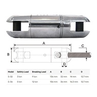 Heavy Duty Swivel Joint Cable Pulling Swivel