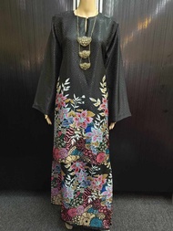 Baju Kurung Pahang Batik Sofia #KPB23121 Jacquard Silk BBStml